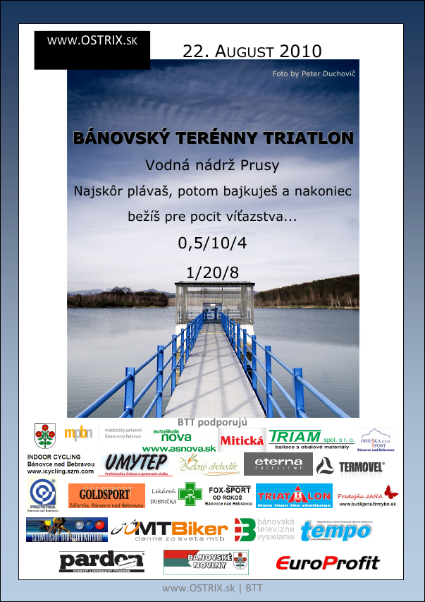 Plagát Bánovský terénny triatlon